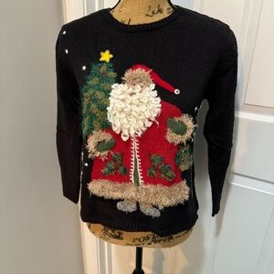 Vintage Santa Sweater
